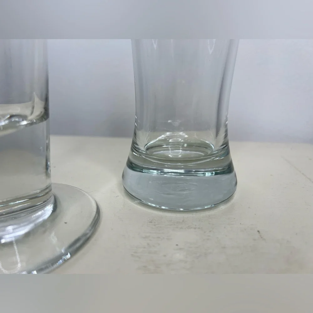 Pilsner Clear Beer Mugs - Set of 3